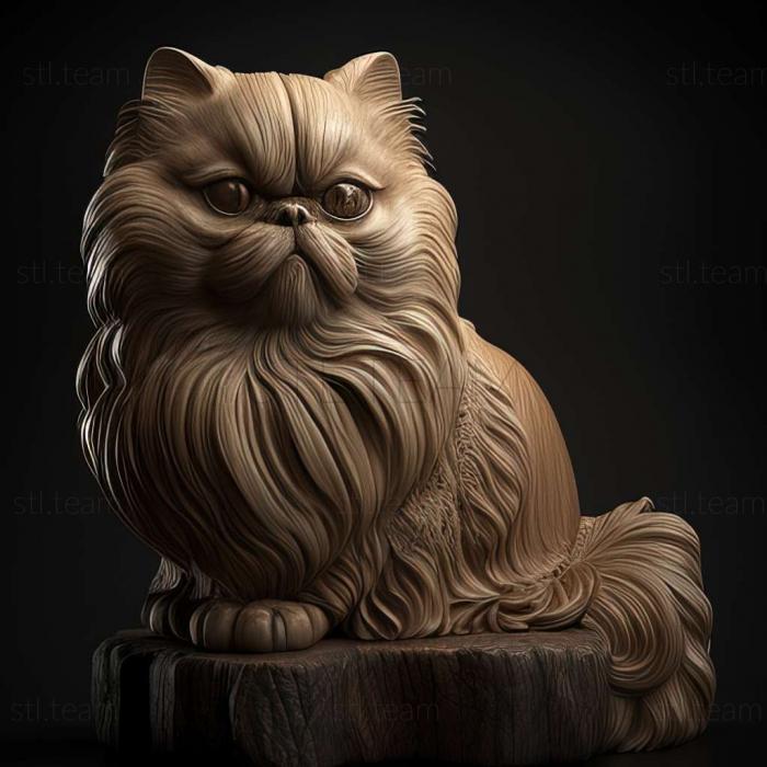 3D model Himalayan cat (STL)